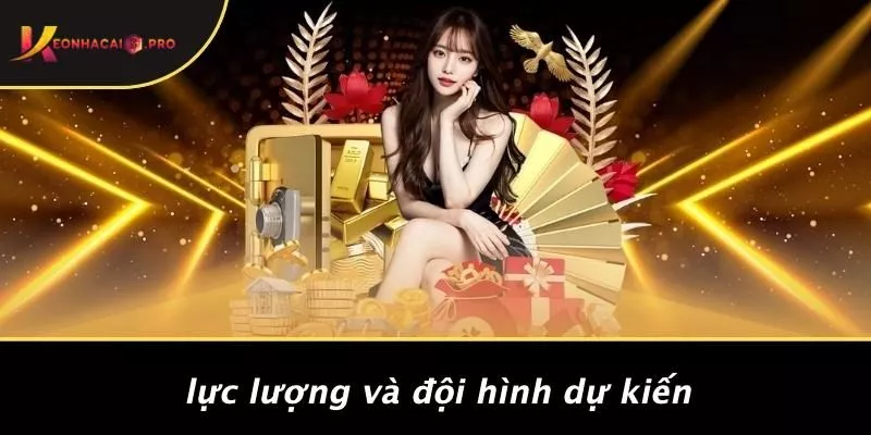 Lực Lượng Và Đội Hình Dự Kiến