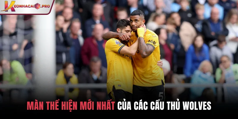 Màn thể hiện mới nhất của các cầu thủ Wolves